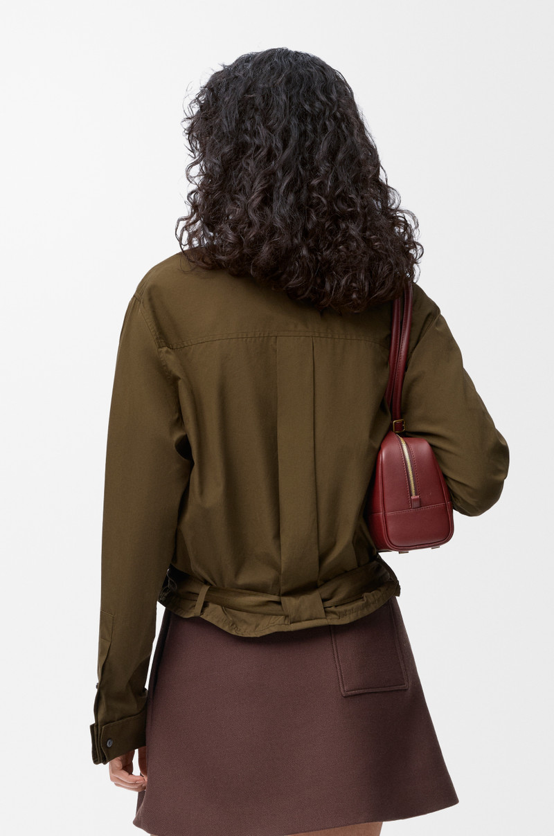 Draped shirt in cotton 4