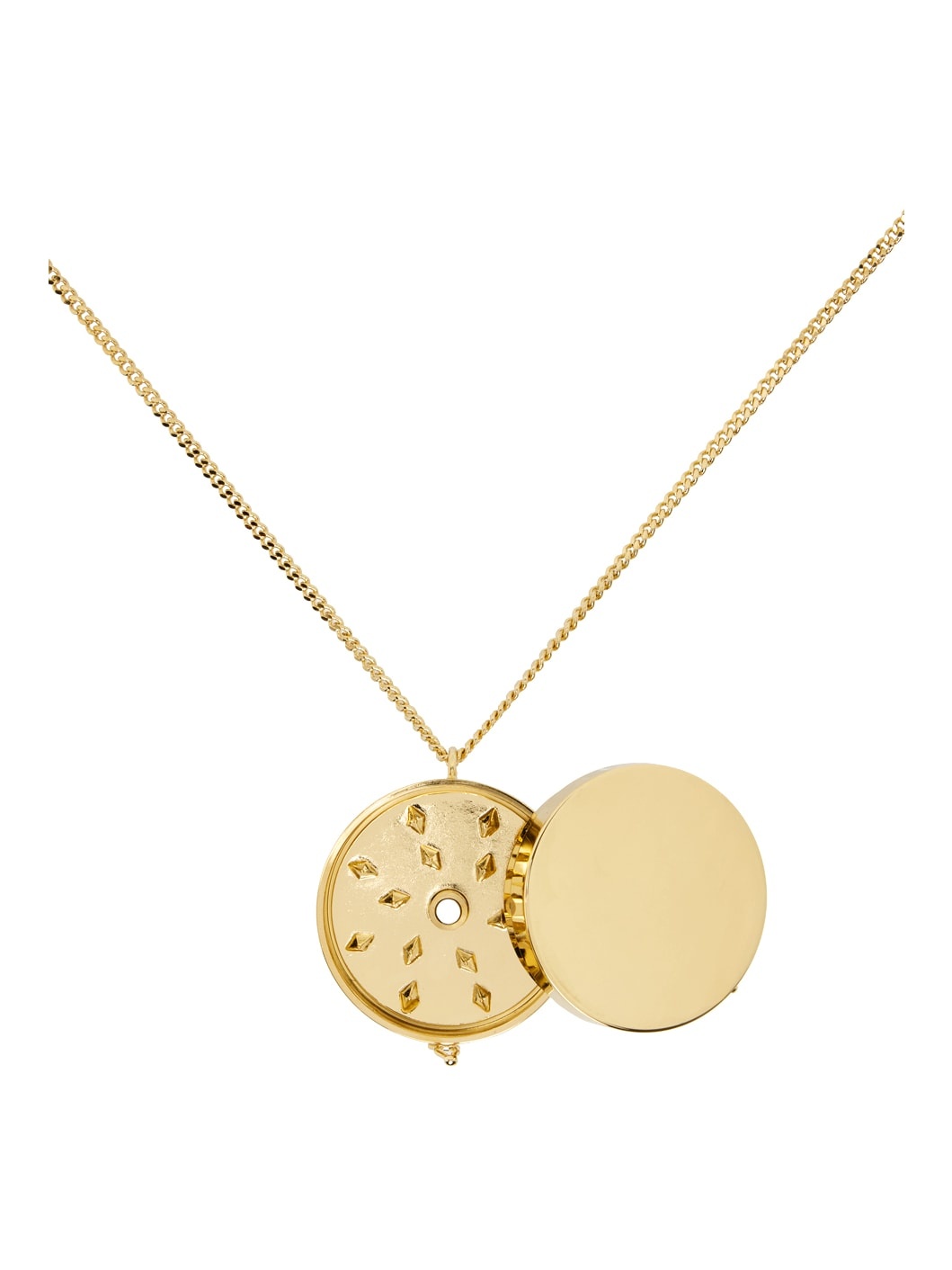 Gold Pendant Necklace - 2