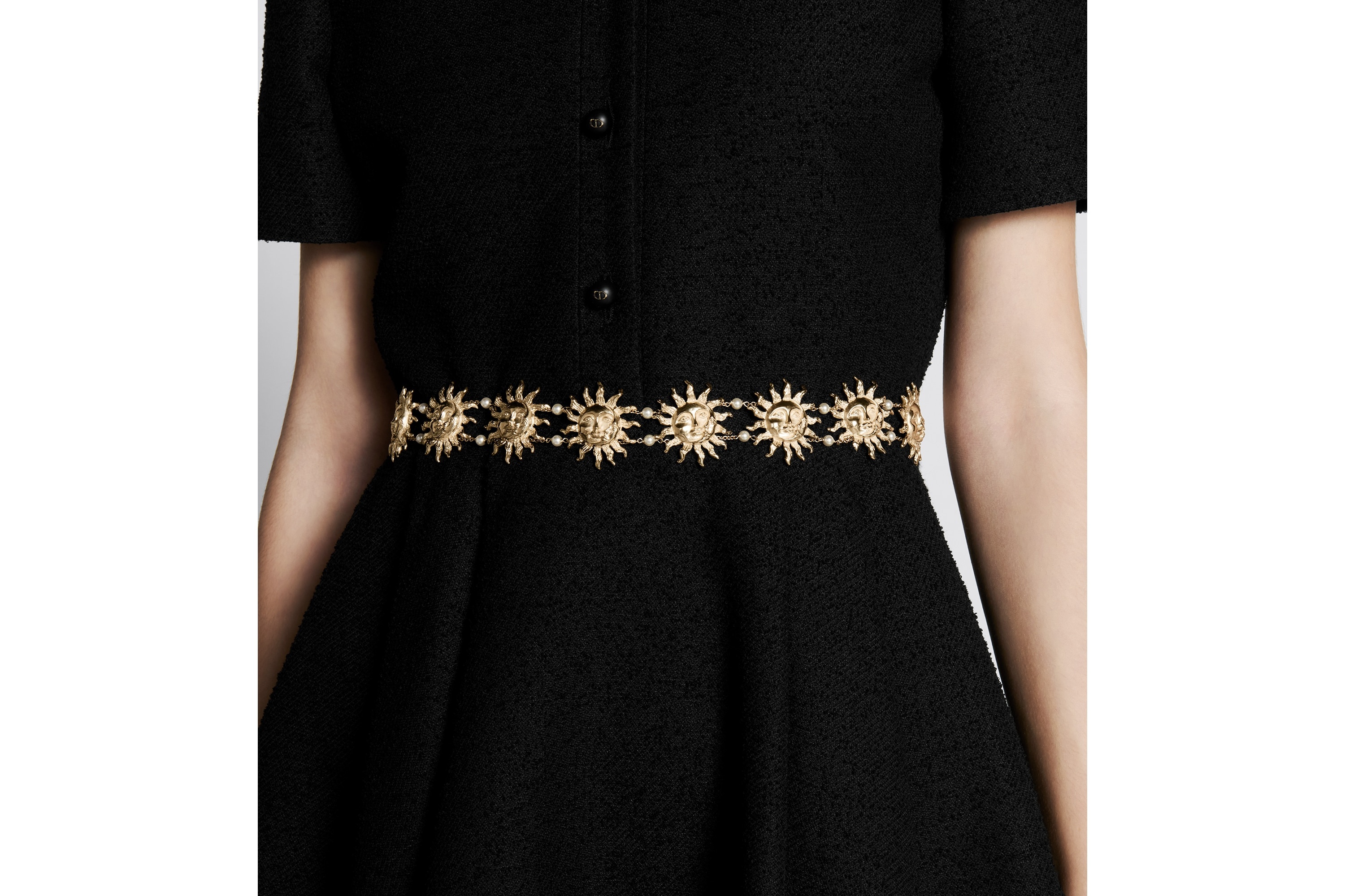 Toile de Jouy Soleil Chain Belt - 2