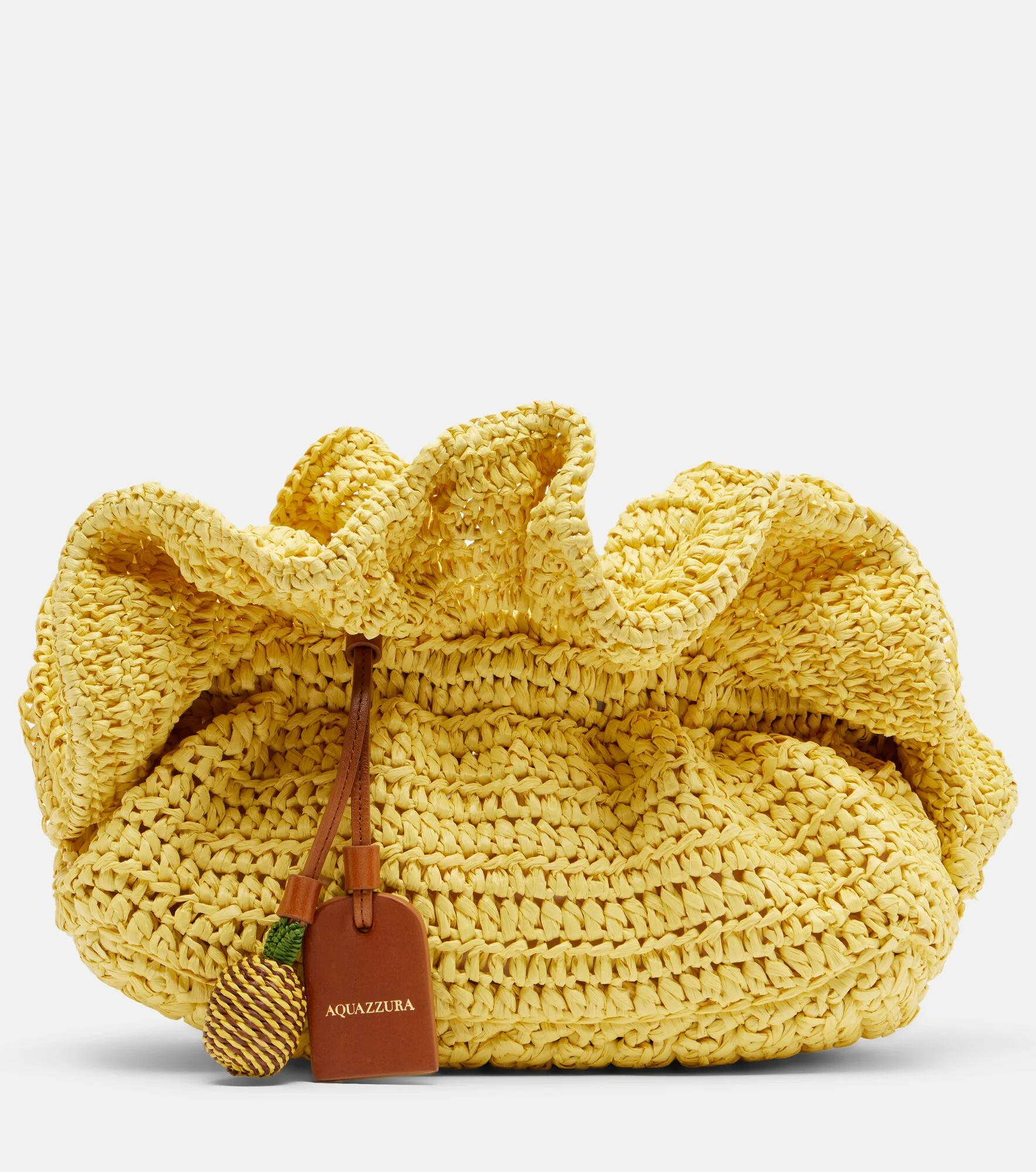 Paradise raffia clutch - 1