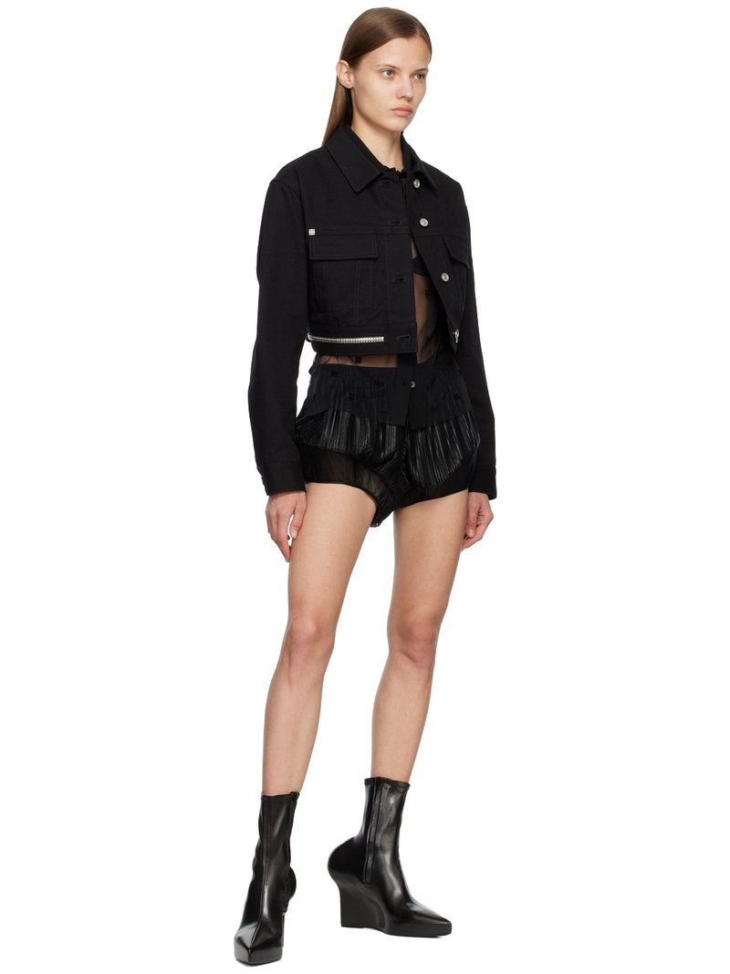 Givenchy Black Wedge Boots outlook