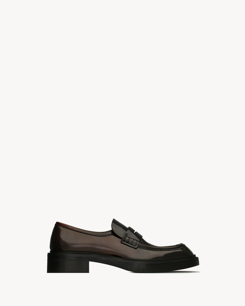 HARVEY LOAFERS IN GLAZED LEATHER 1