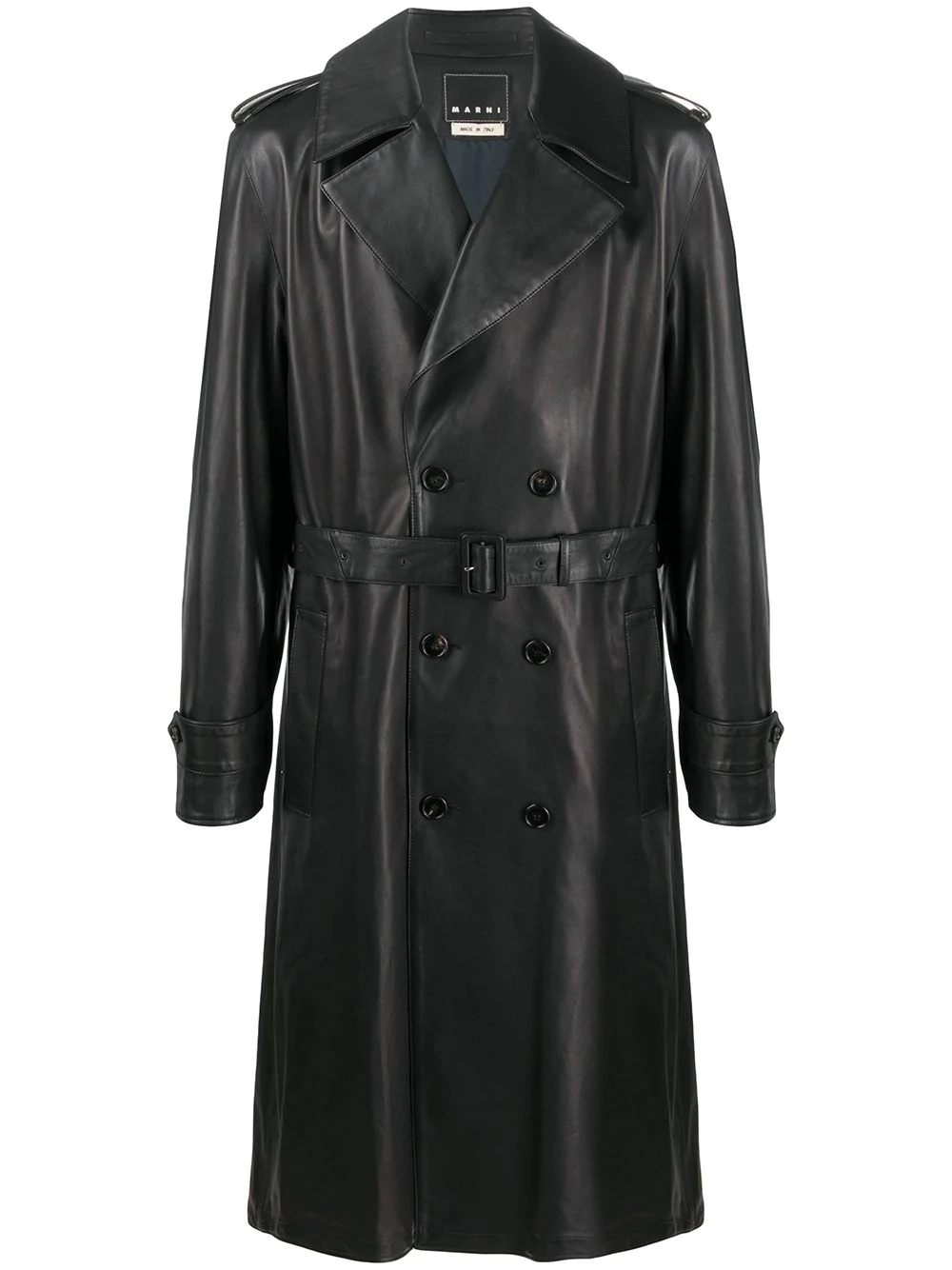 belted trench coat  - 1