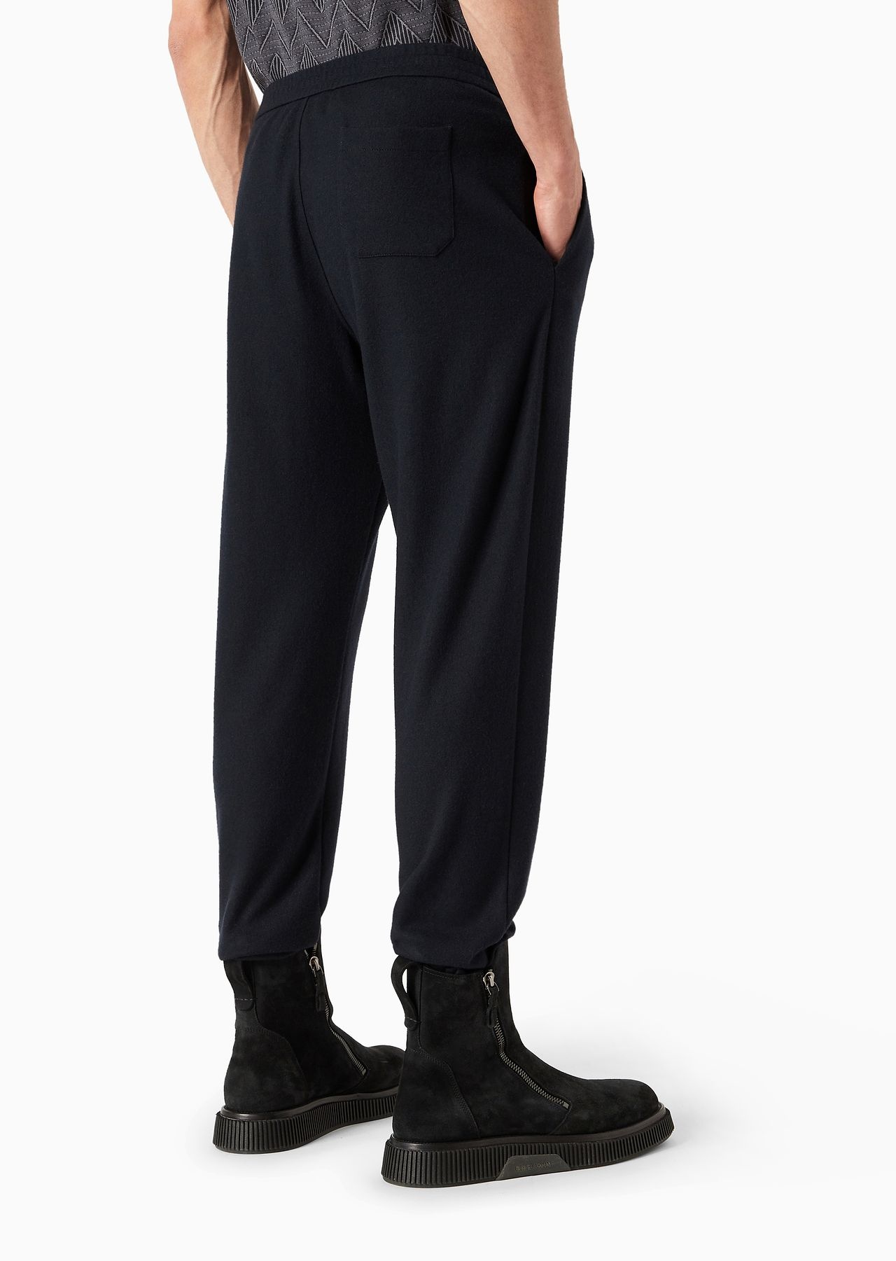 Trousers in pure Casentino cashmere jersey - 3