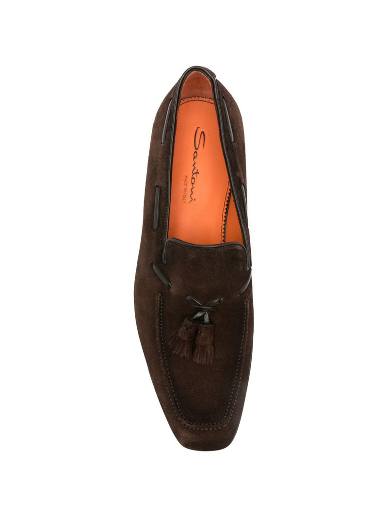tassel-detail leather loafers 4