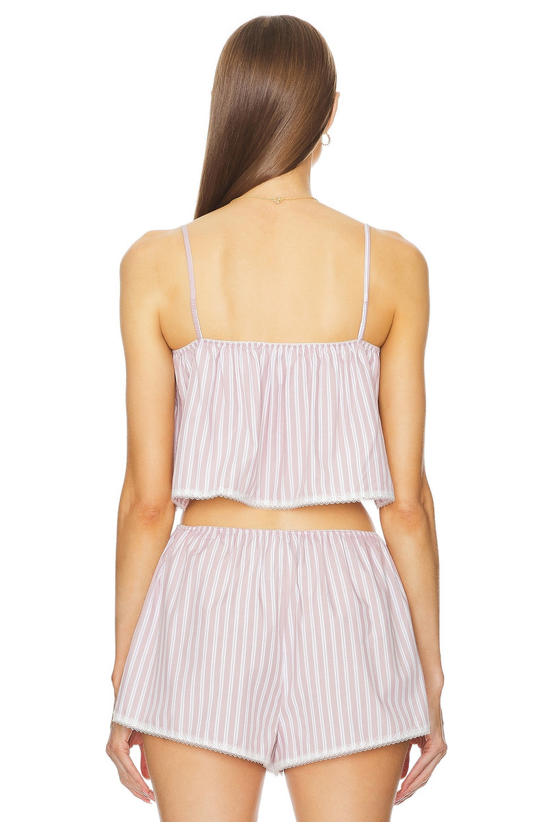 HELSA Wide Stripe Poplin Camisole outlook