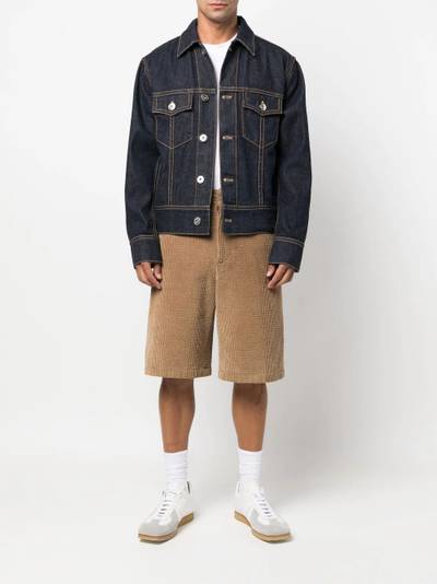 Lanvin dark-wash denim jacket outlook