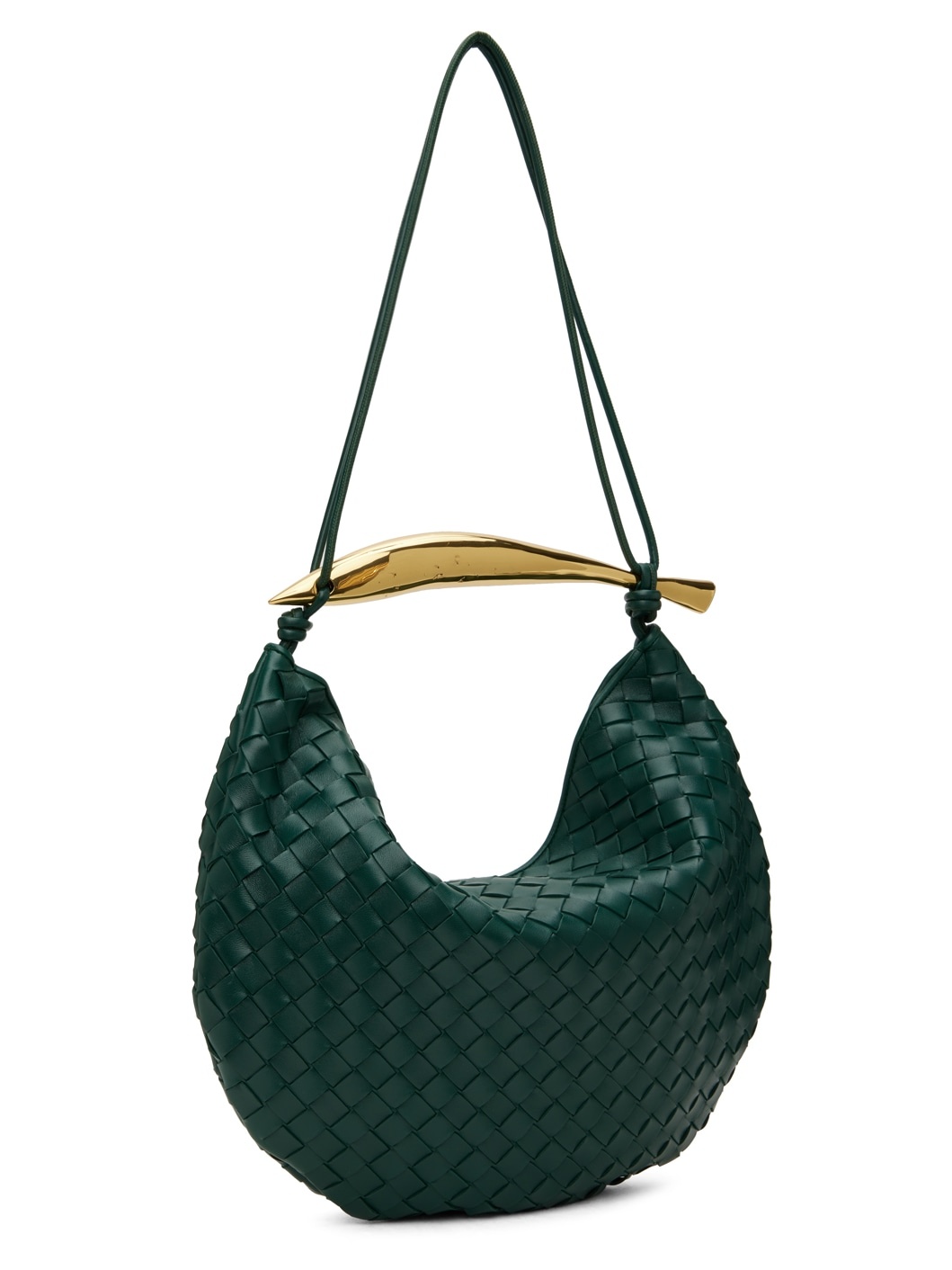 Green Medium Sardine Messenger Bag - 3