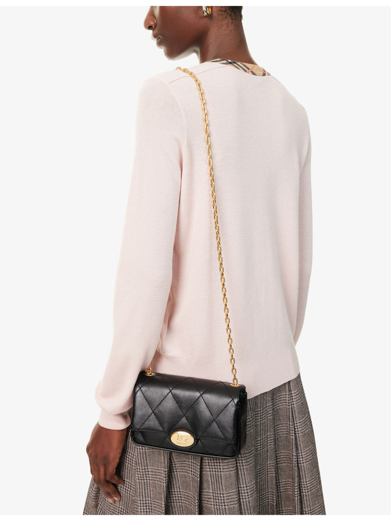 Burberry Mini Strand Leather Cross-Body Bag outlook