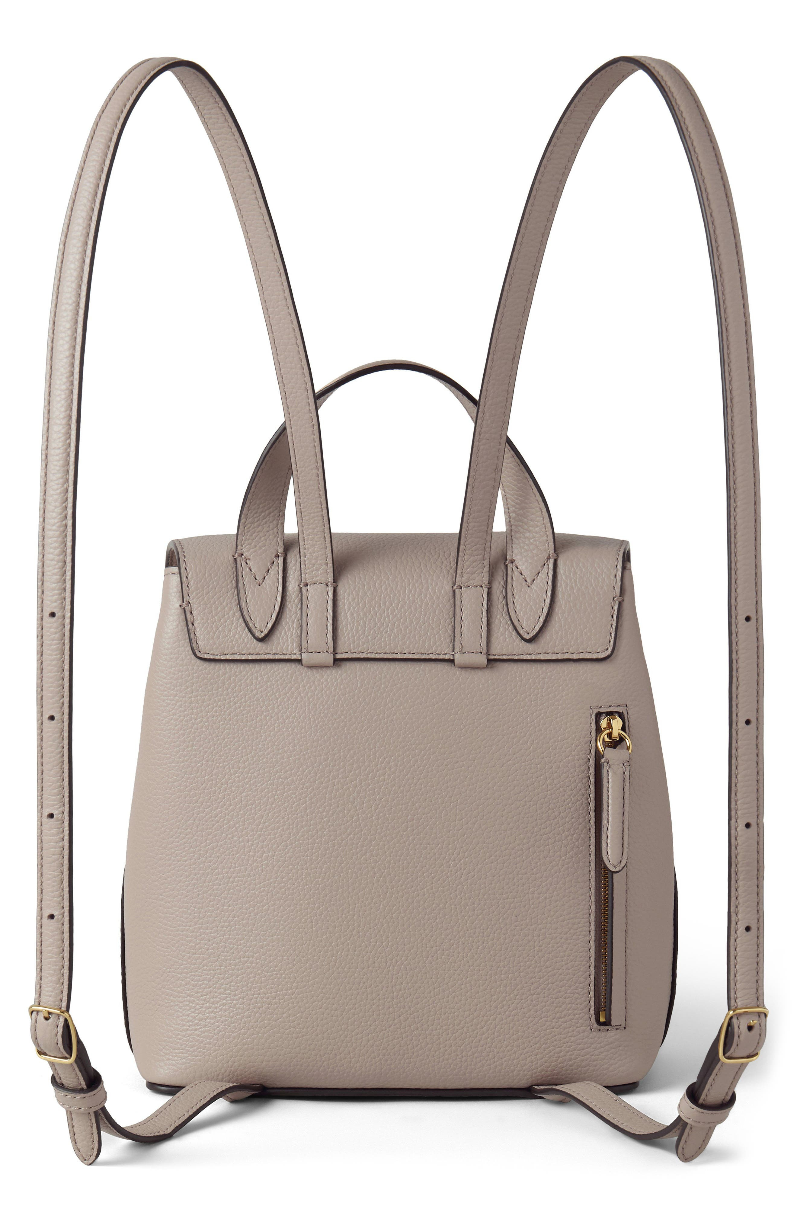 Mulberry Mini Bayswater Leather Backpack in Cashmere Taupe at Nordstrom - 3