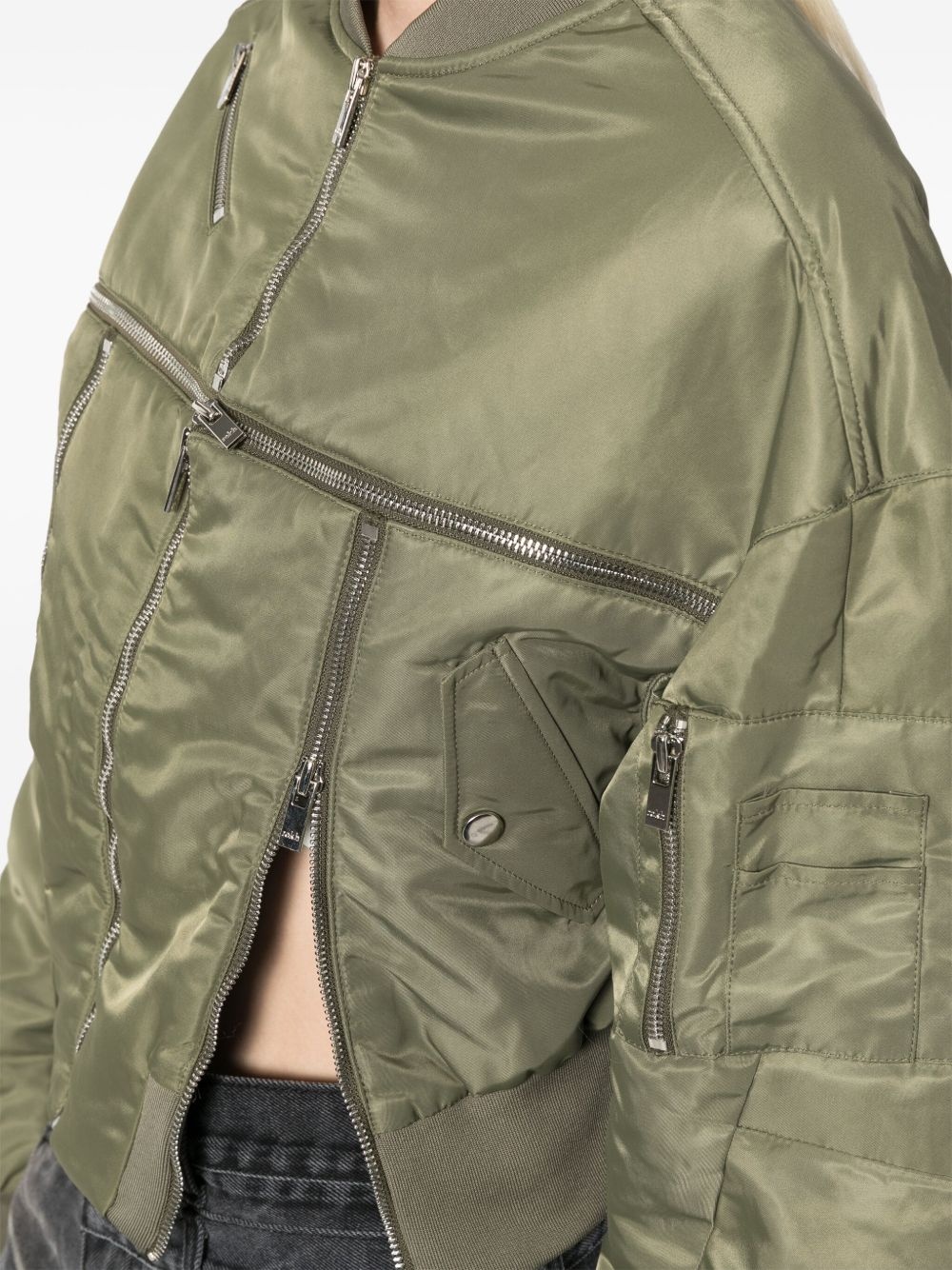 Broken bomer jacket - 5