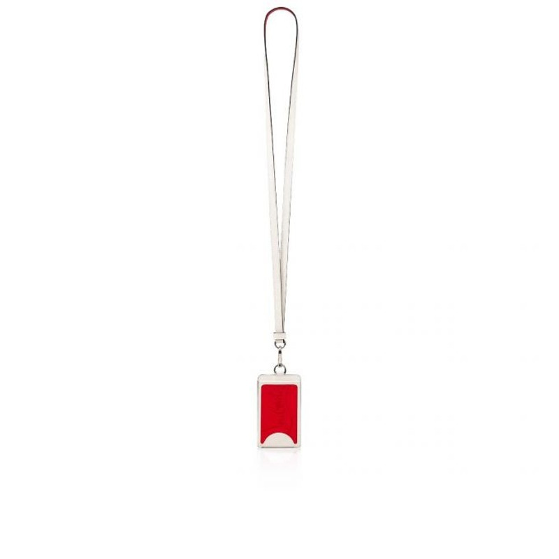 Christian Louboutin M Miloucah Card Holder LOUBI/SNOW outlook