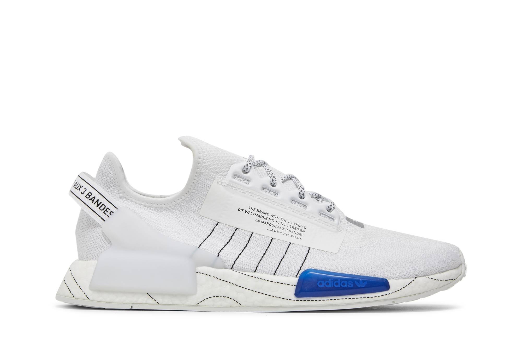 NMD_R1 V2 'White Bold Blue' - 1