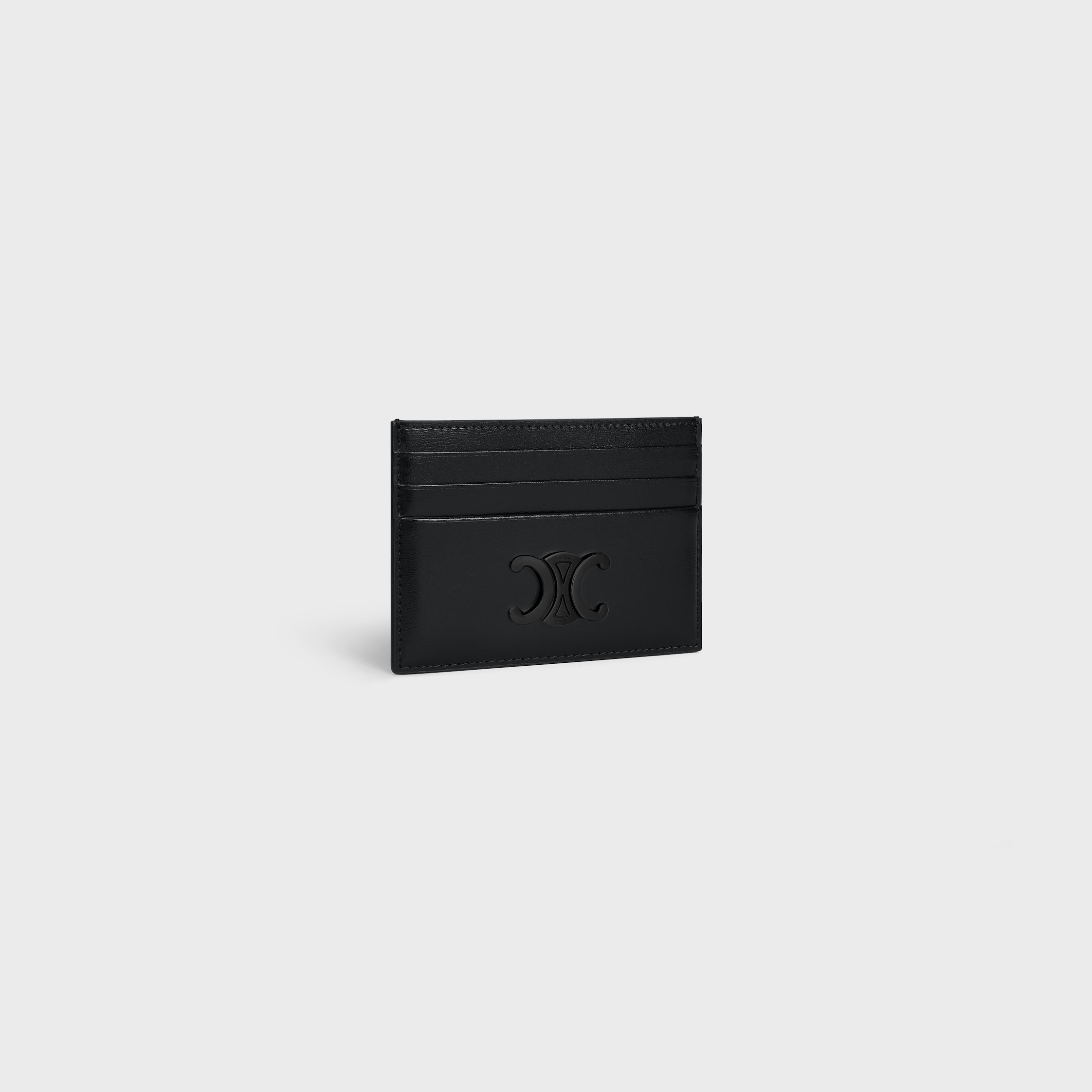 CARD HOLDER TRIOMPHE in Shiny calfskin - 2