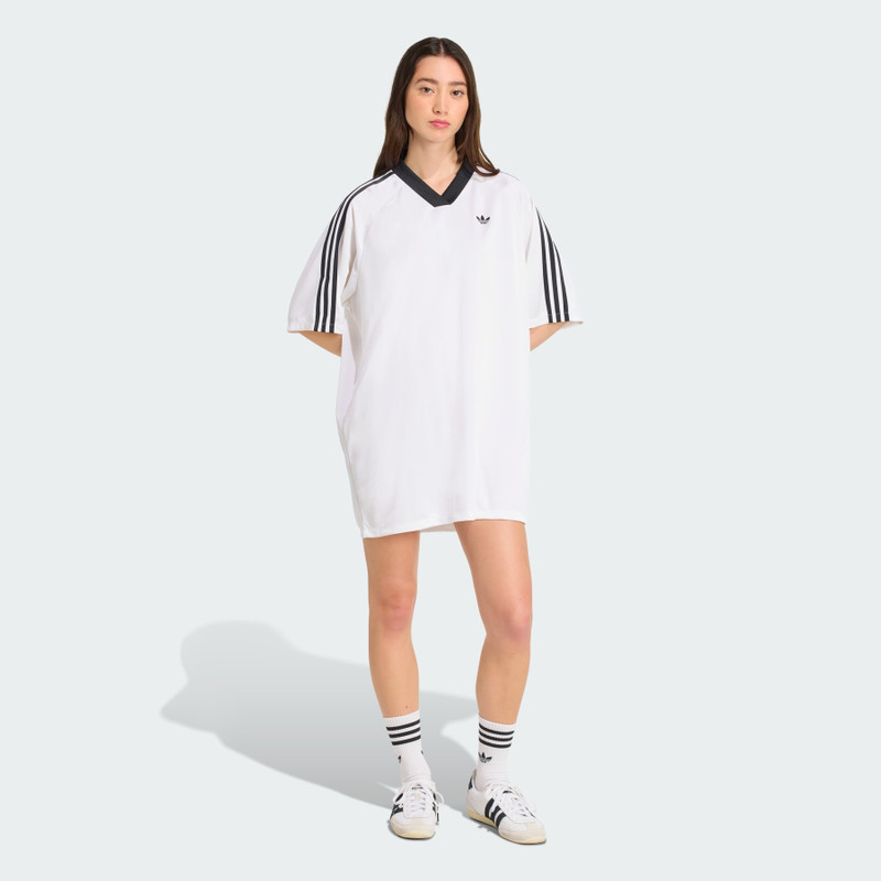 adidas Adicolor Soccer Jacquard Oversize Dress outlook