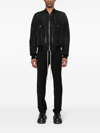 Rick Owens Drawstring Slim Long tapered trousers outlook
