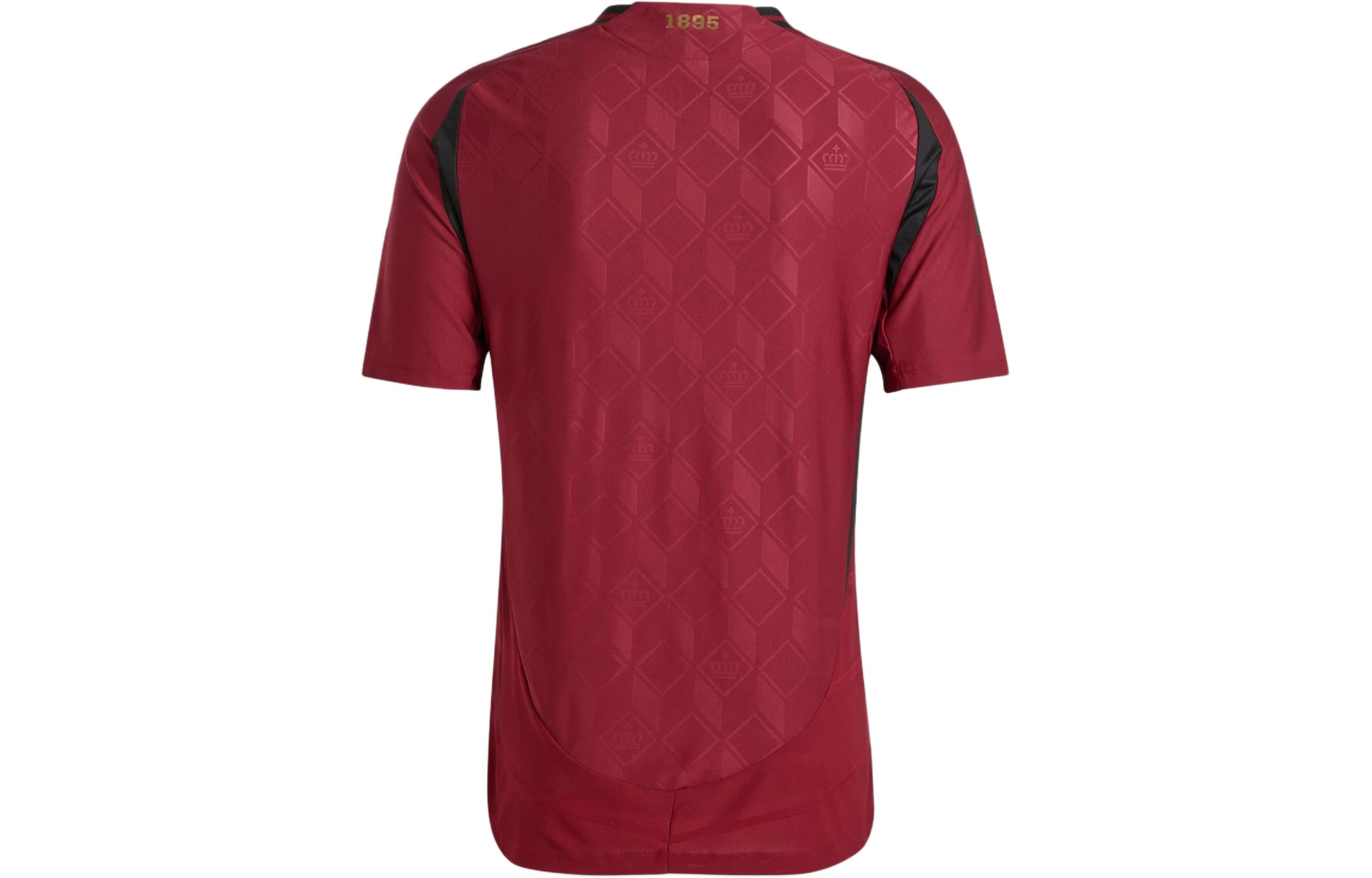 adidas Belgium 24 Home Authentic Soccer Jersey Asia Sizing 'Burgundy' IM8440 - 2