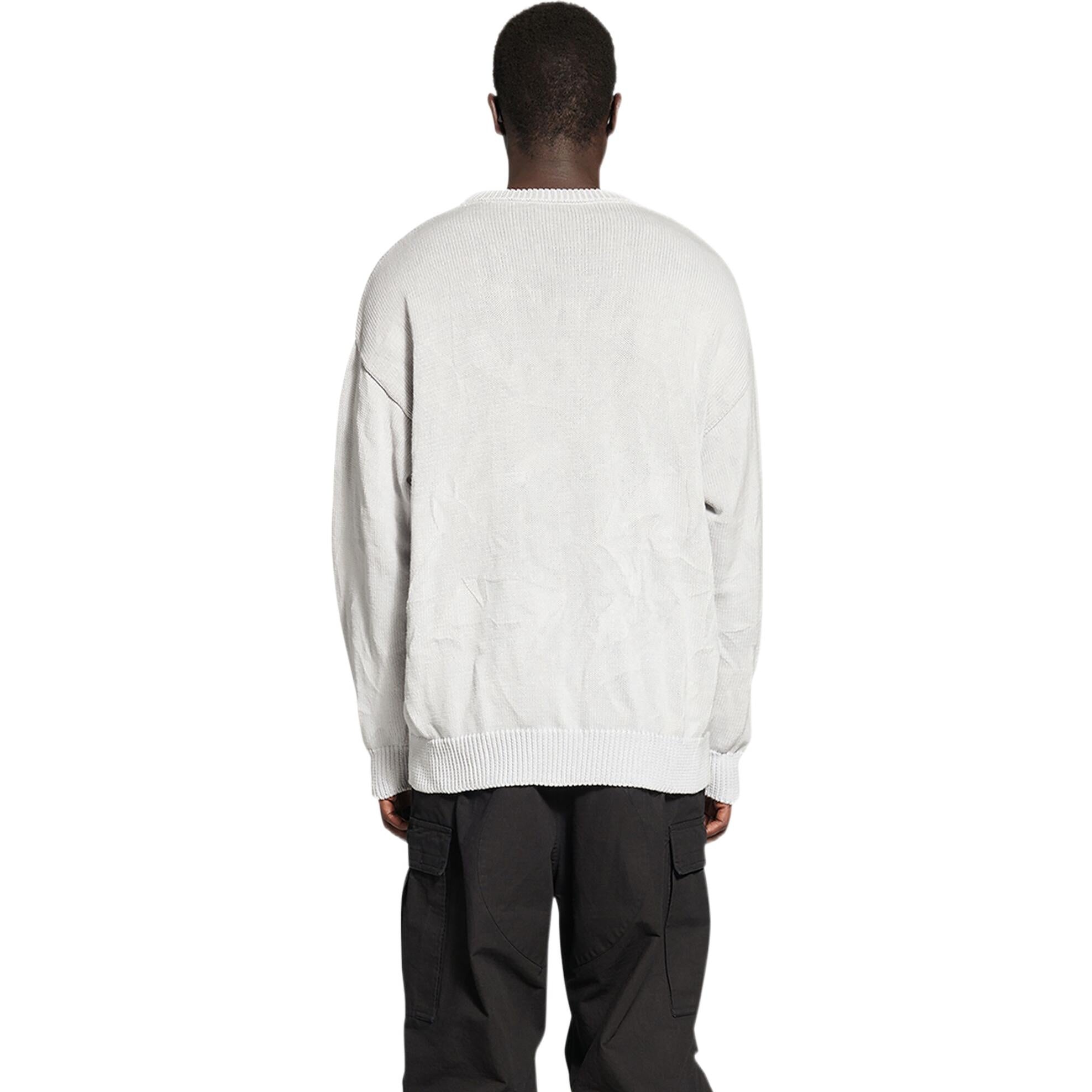 Balenciaga BB Paris Icon Sweater 'White' 696226T32529012 - 5