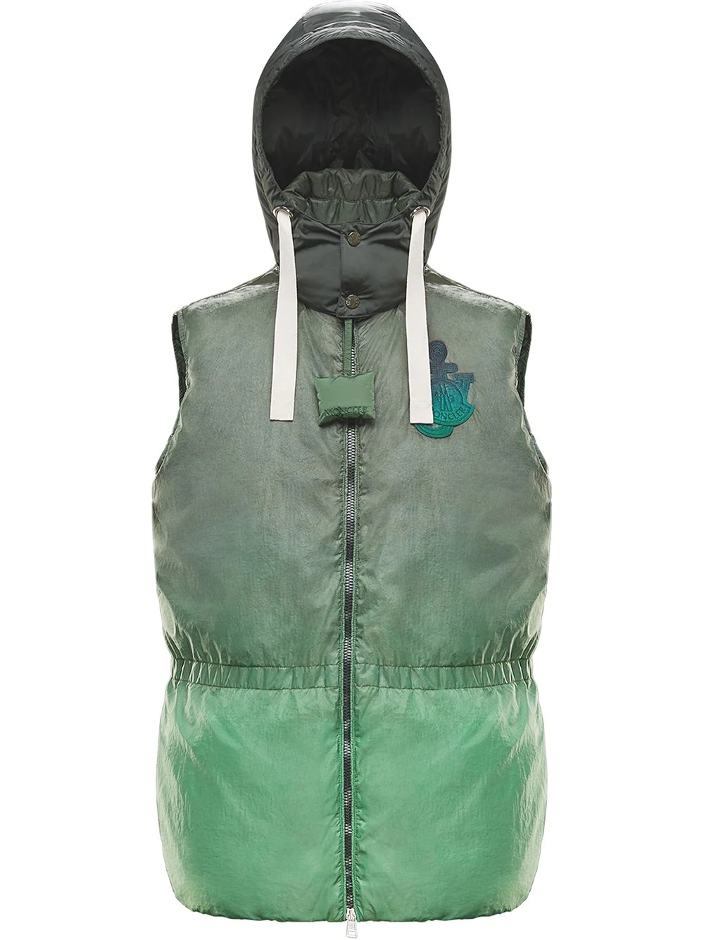 x Moncler gradient-effect gilet - 1