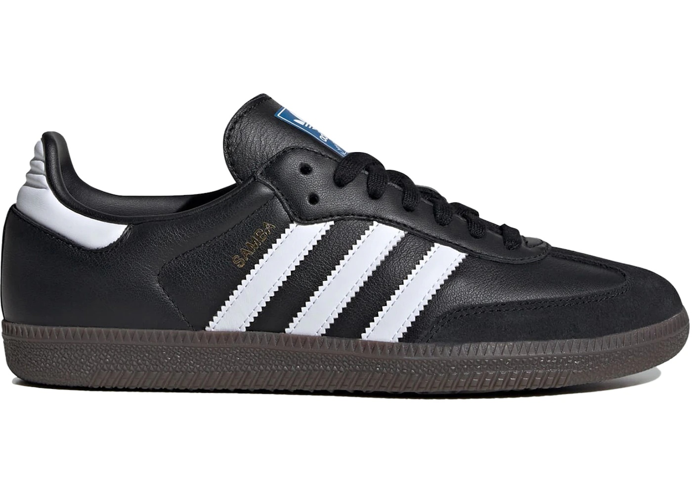 adidas Samba OG Black White Gum (Women's) - 1