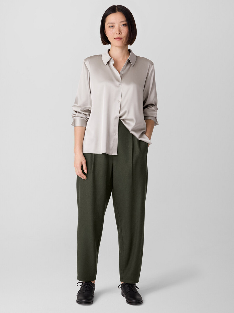 Felted Wool Jersey Lantern Pant in Regenerative Wool 7