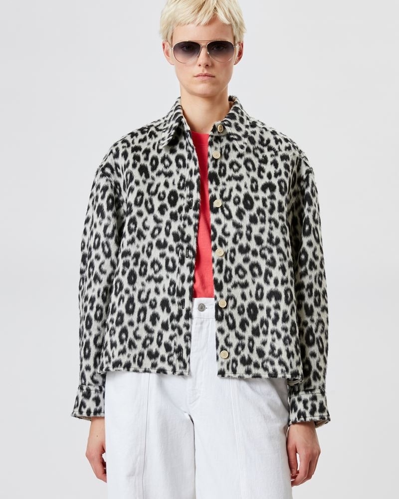 OLANAO PRINTED VIRGIN WOOL JACKET - 4