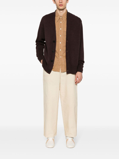 Golden Goose tapered-leg cotton trousers outlook