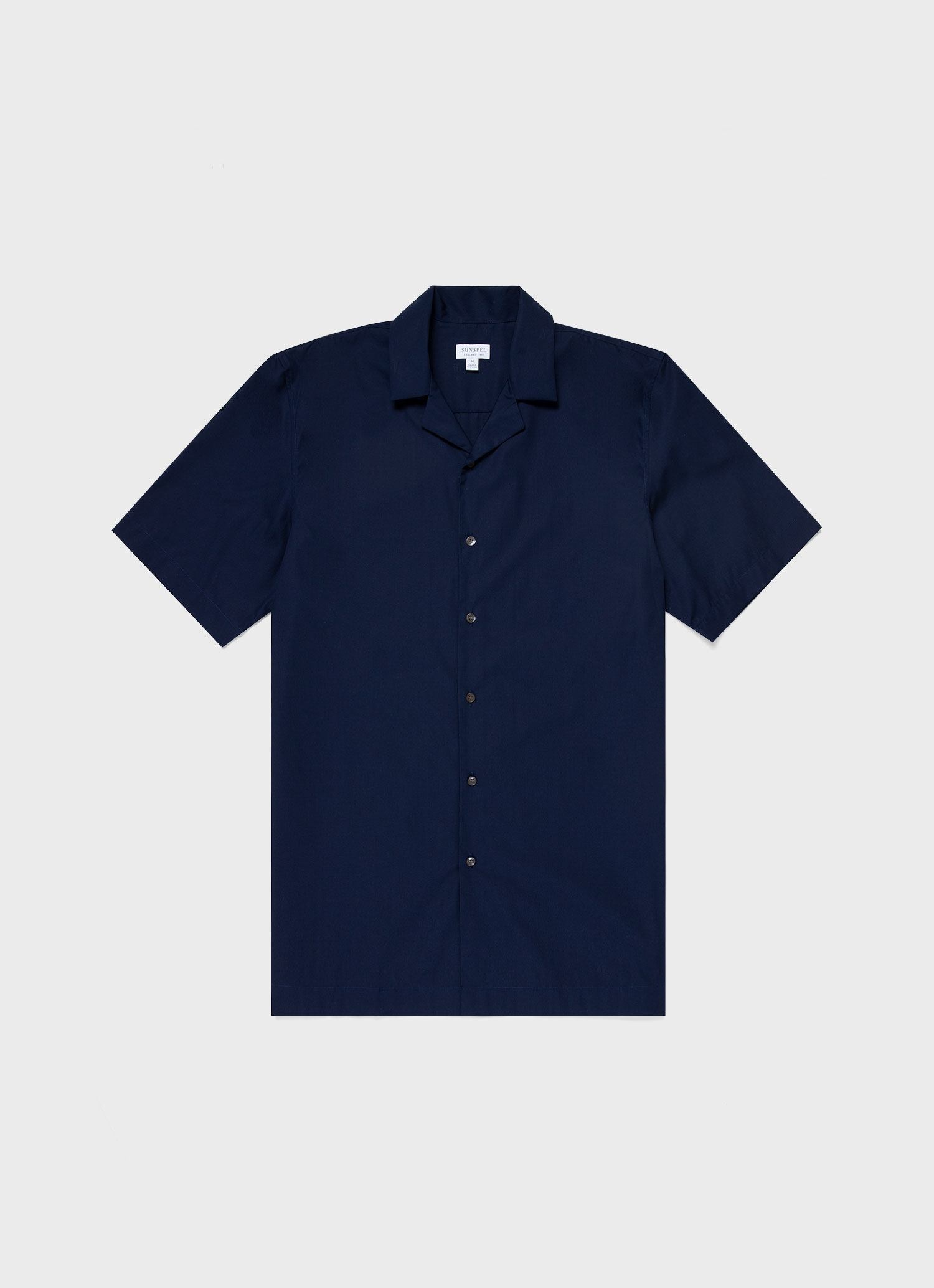 Sea Island Cotton Camp Collar Shirt - 1