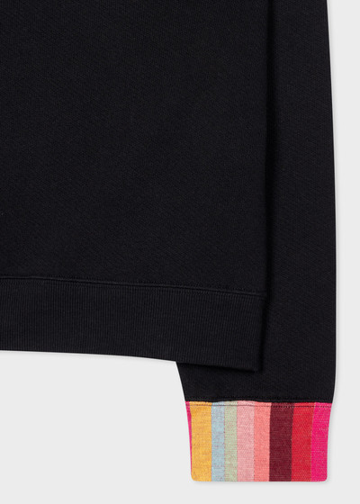Paul Smith Lounge Sweatshirt With 'Swirl Stripe' Cuffs outlook