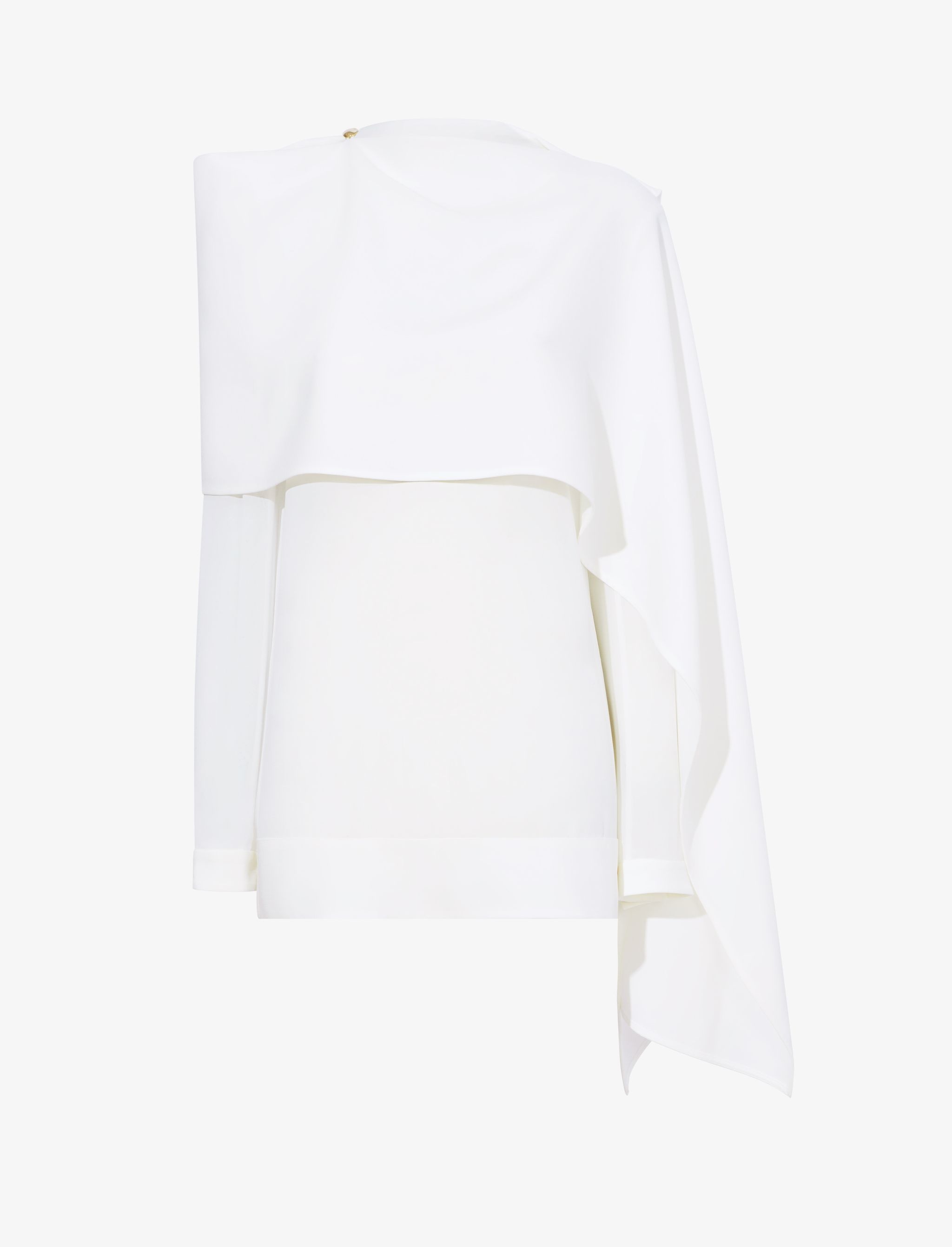 Technical Chiffon Top - 1