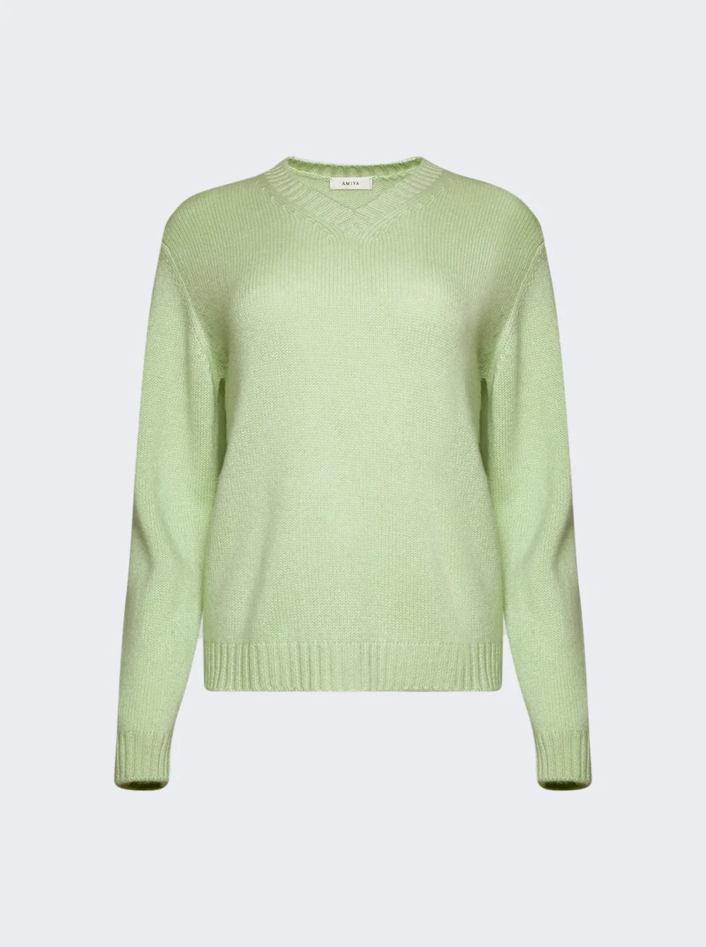 Nevia Cashmere Sweater Light Green - 1