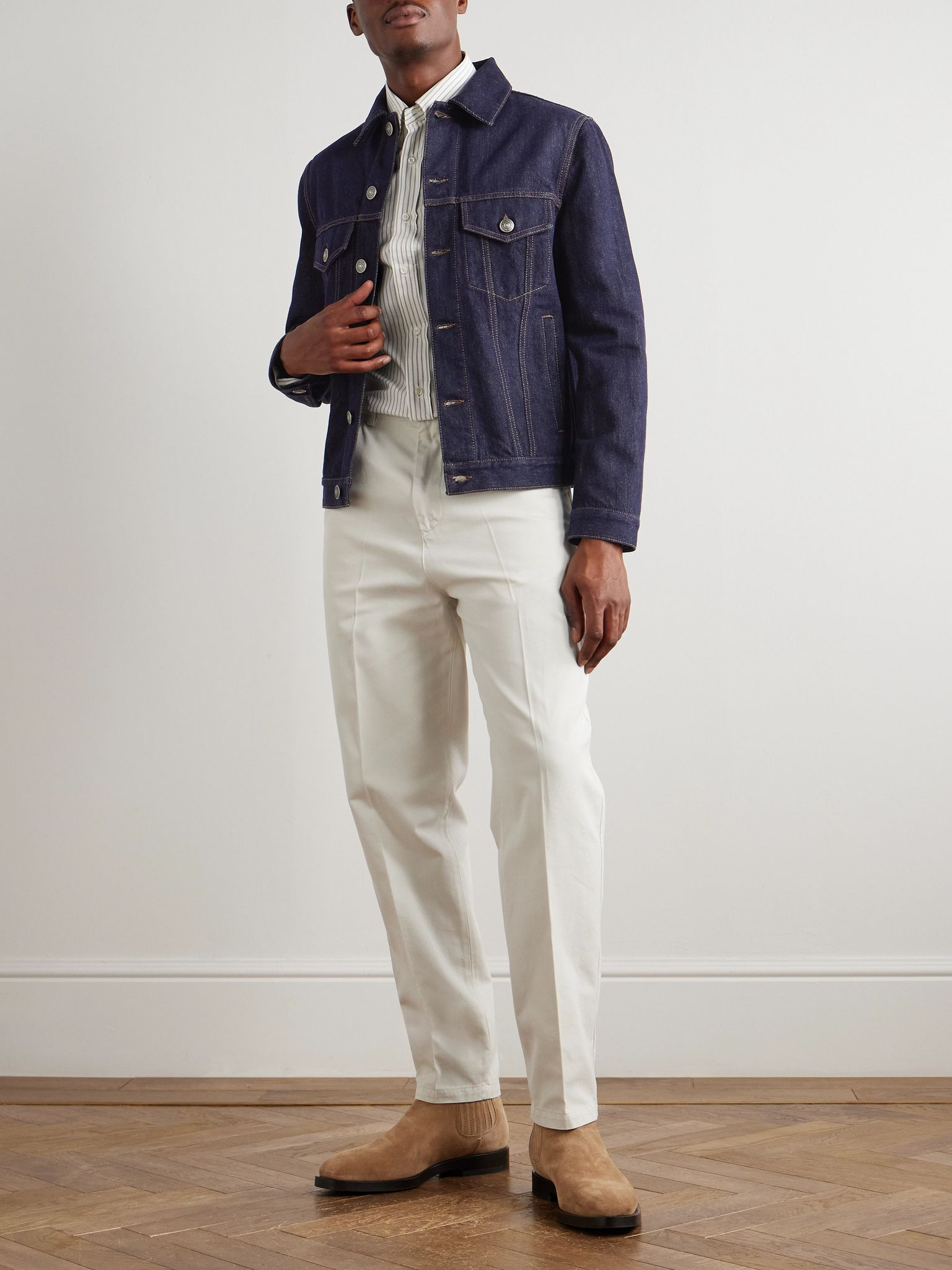 Denim Trucker Jacket Blue - 2
