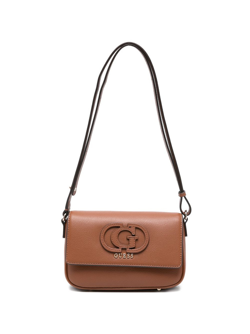 isola logo leather shoulder bag 1