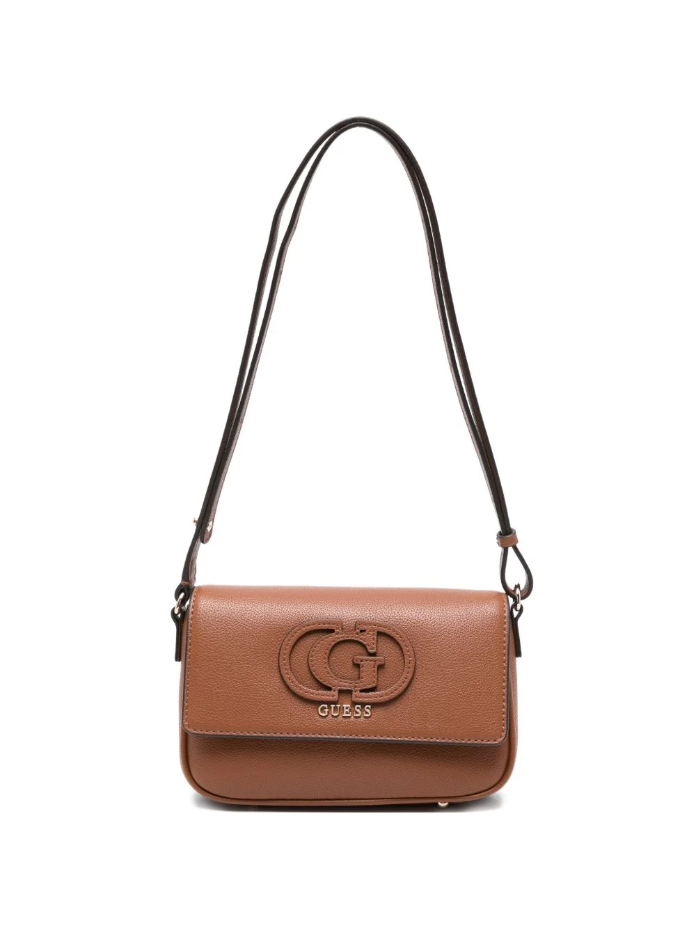 isola logo leather shoulder bag - 1