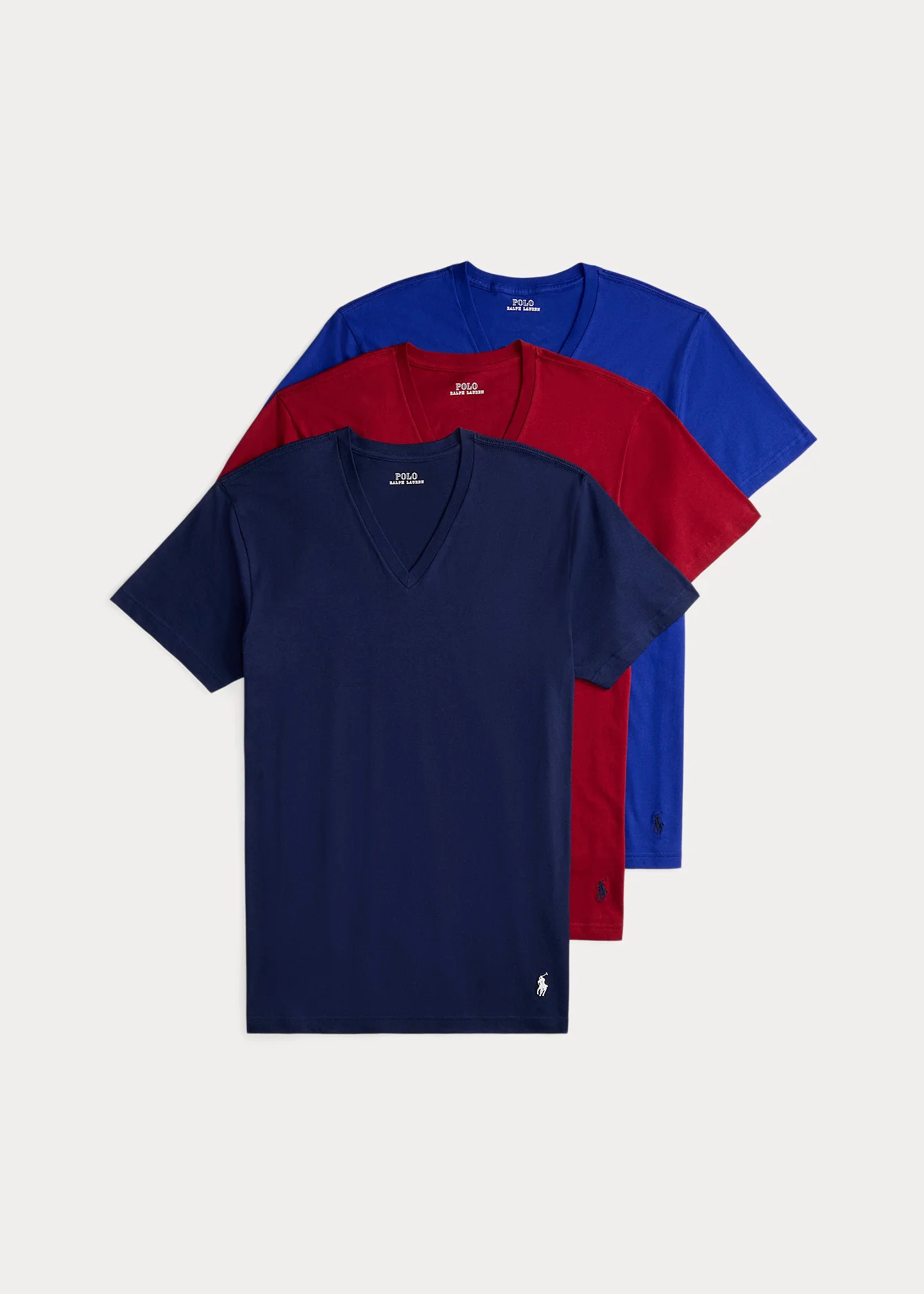 Classic Fit Wicking V-Neck 3-Pack - 1