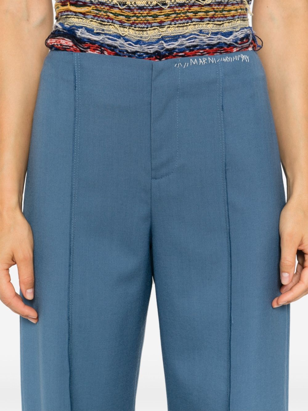 virgin wool trousers - 5