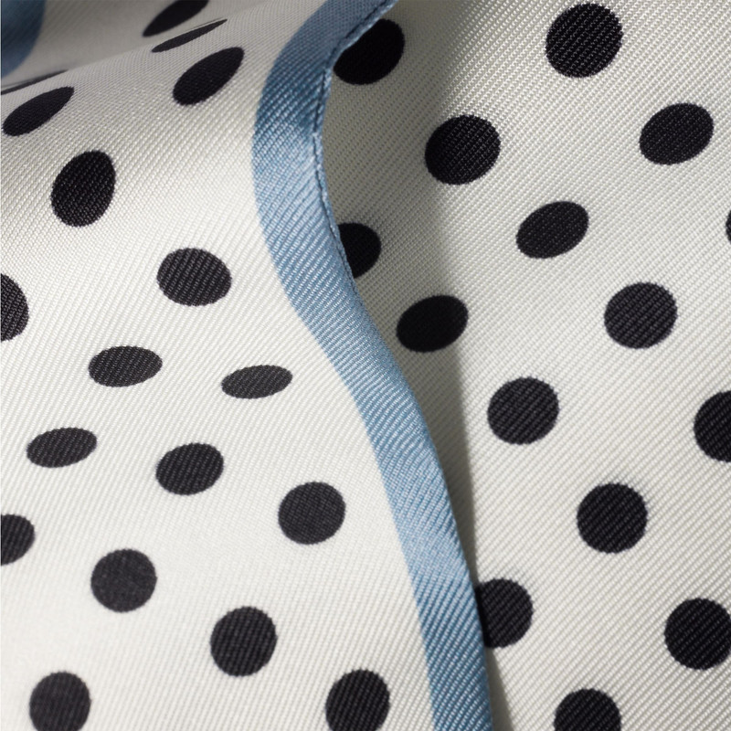 Miu Miu Printed twill scarf outlook