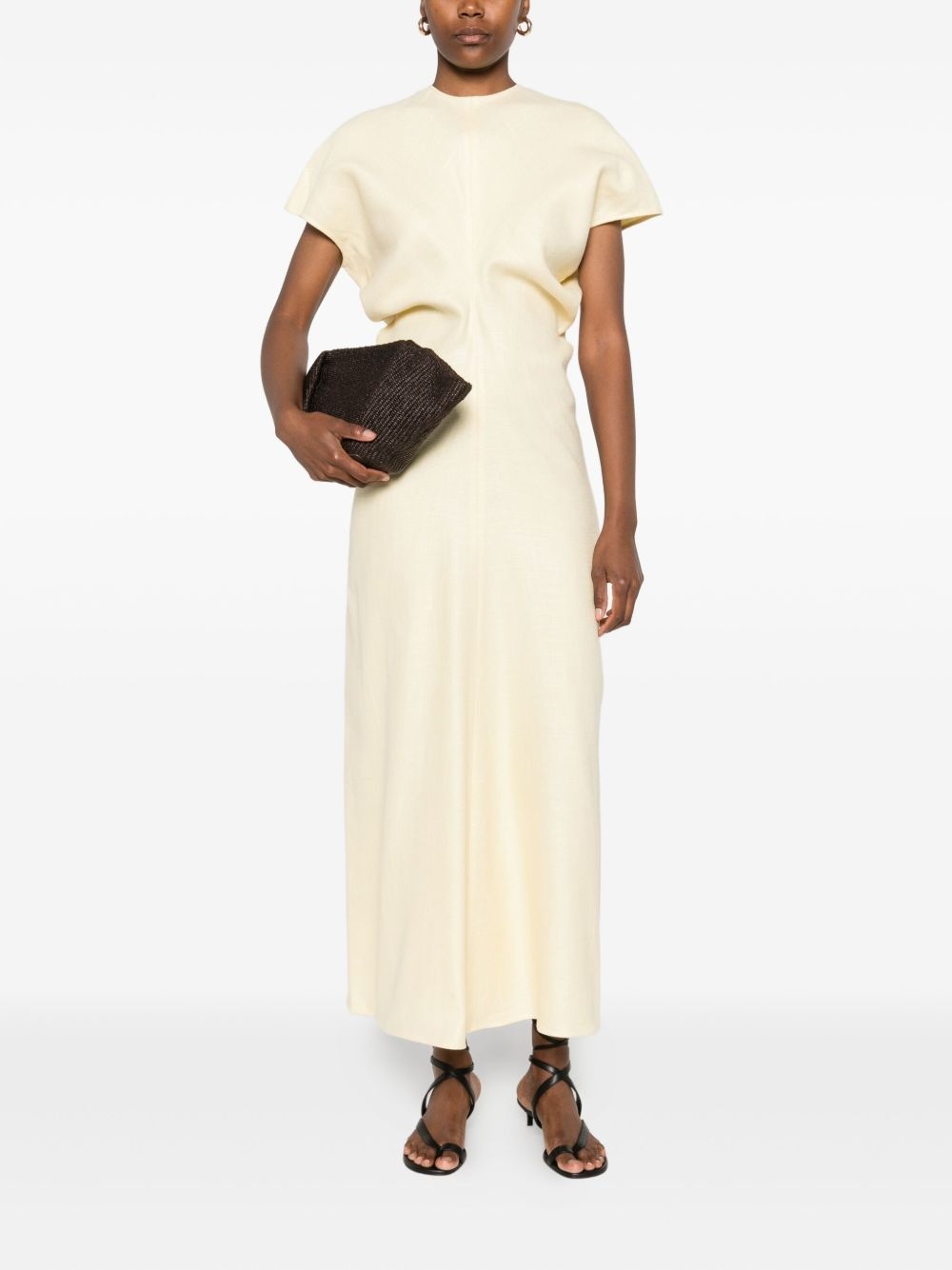 slouch-waist maxi dress - 2