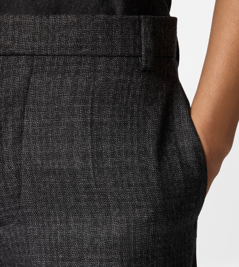 CHECKS WOOL의 바지 - GREY, BLACK, WHITE 5