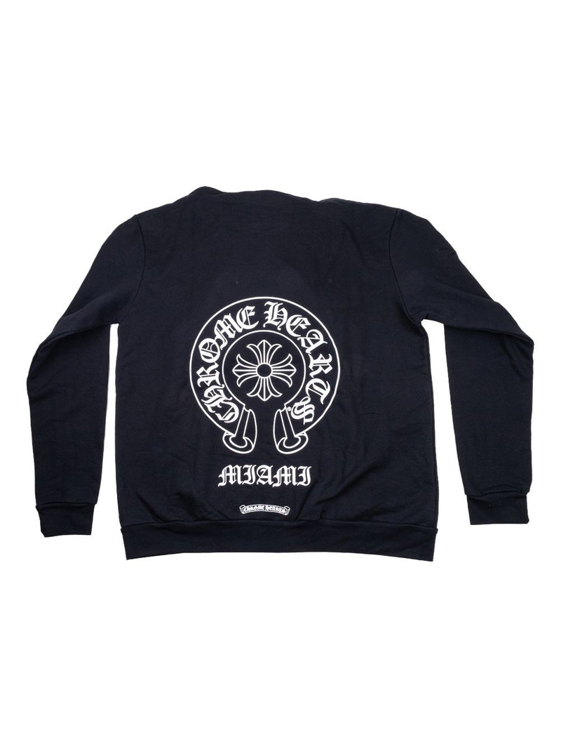 Chrome Hearts zip-up graphic hoodie outlook