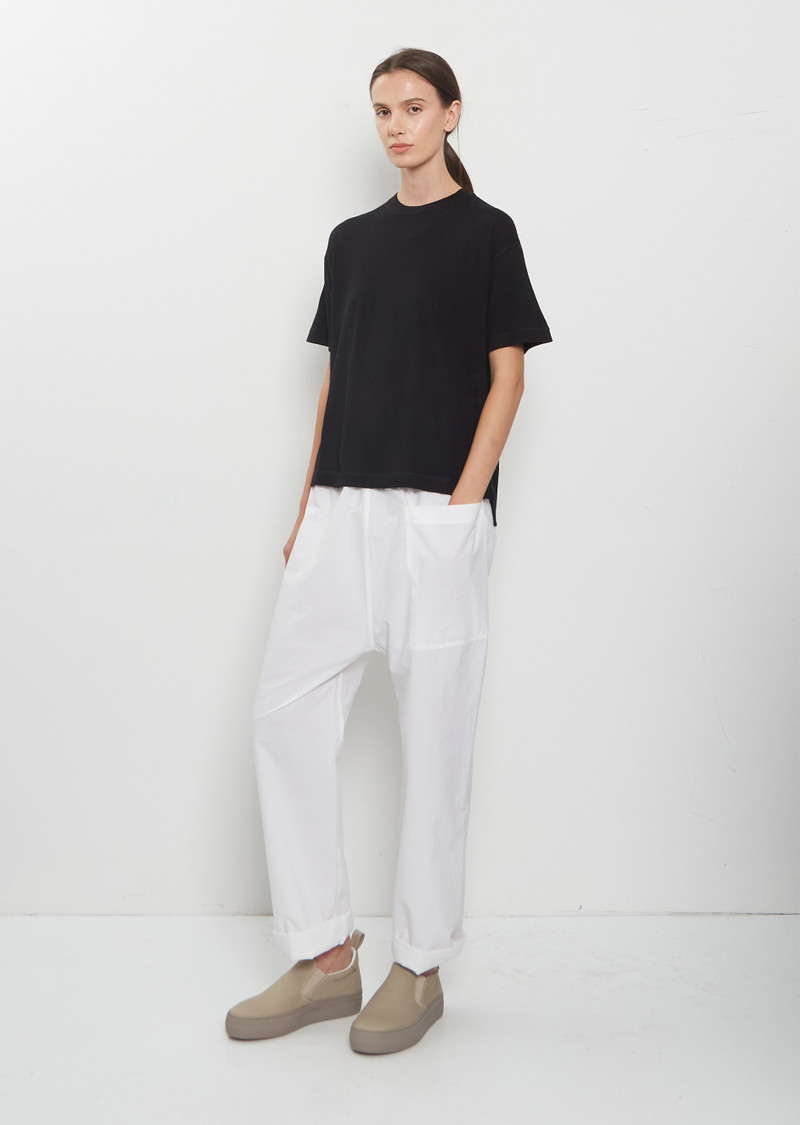 Marta Ultrafine Merino S/S T-Shirt — Black 4