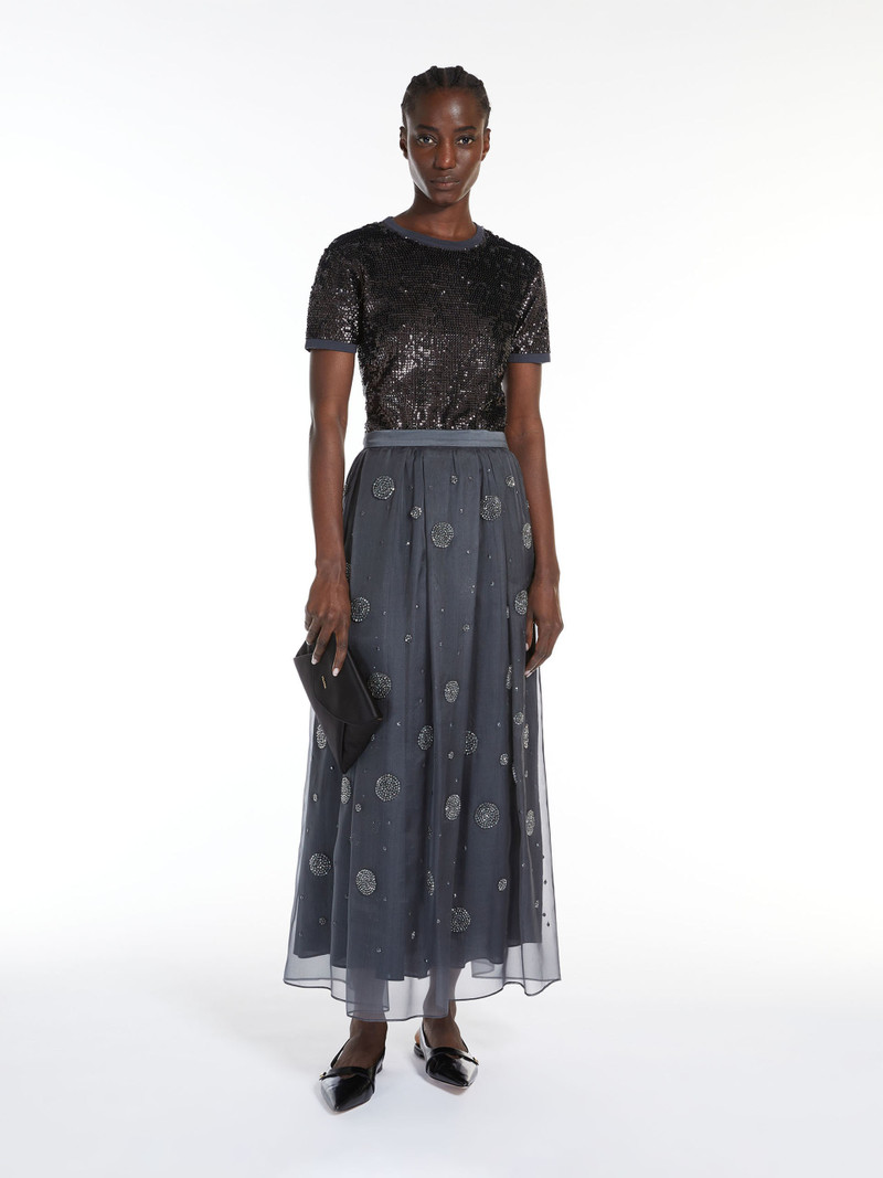 Max Mara WILMA Organza circle skirt outlook