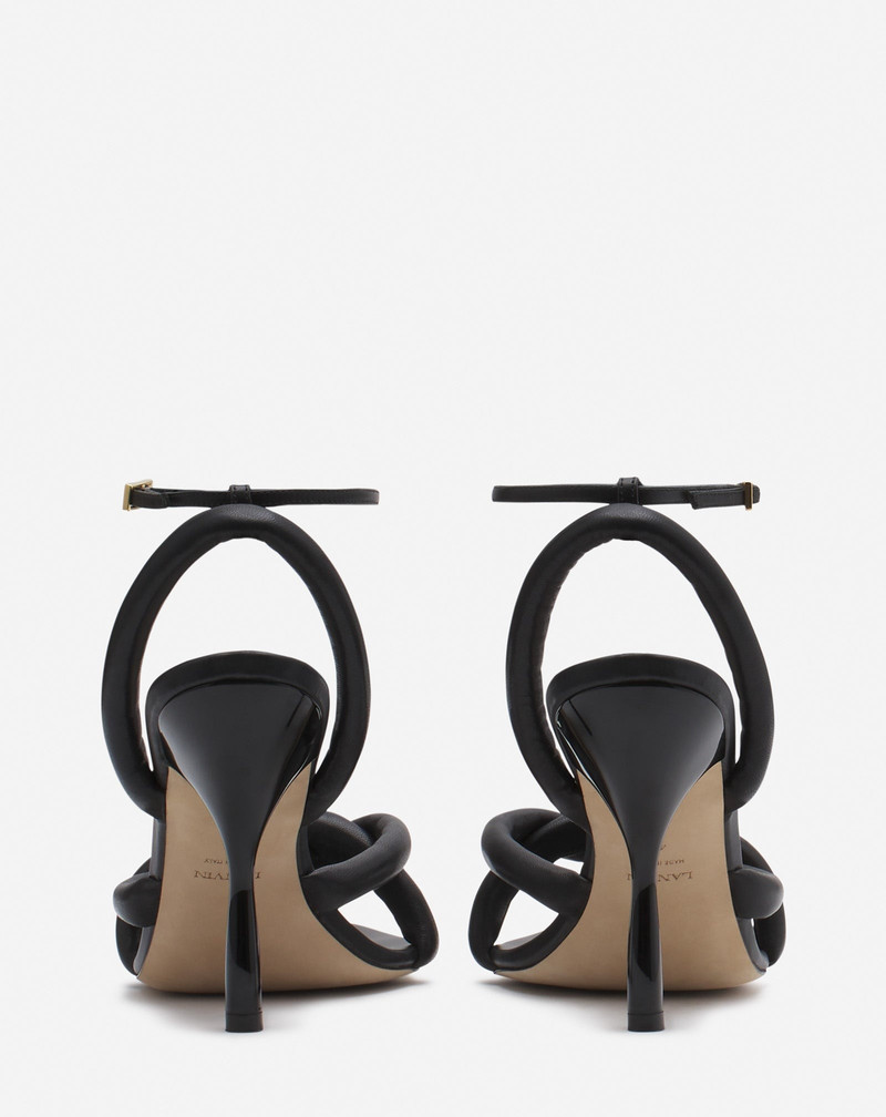 RYTHMS BY LANVIN LEATHER SANDALS 4