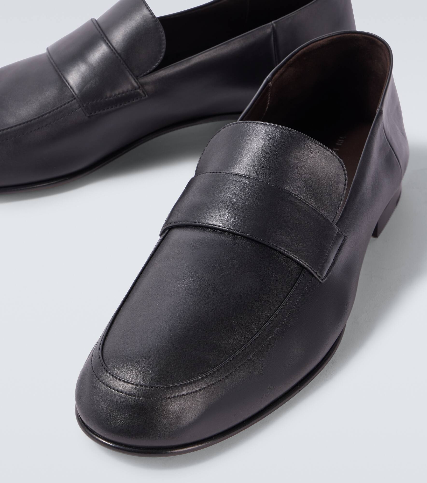 Leather loafers - 3