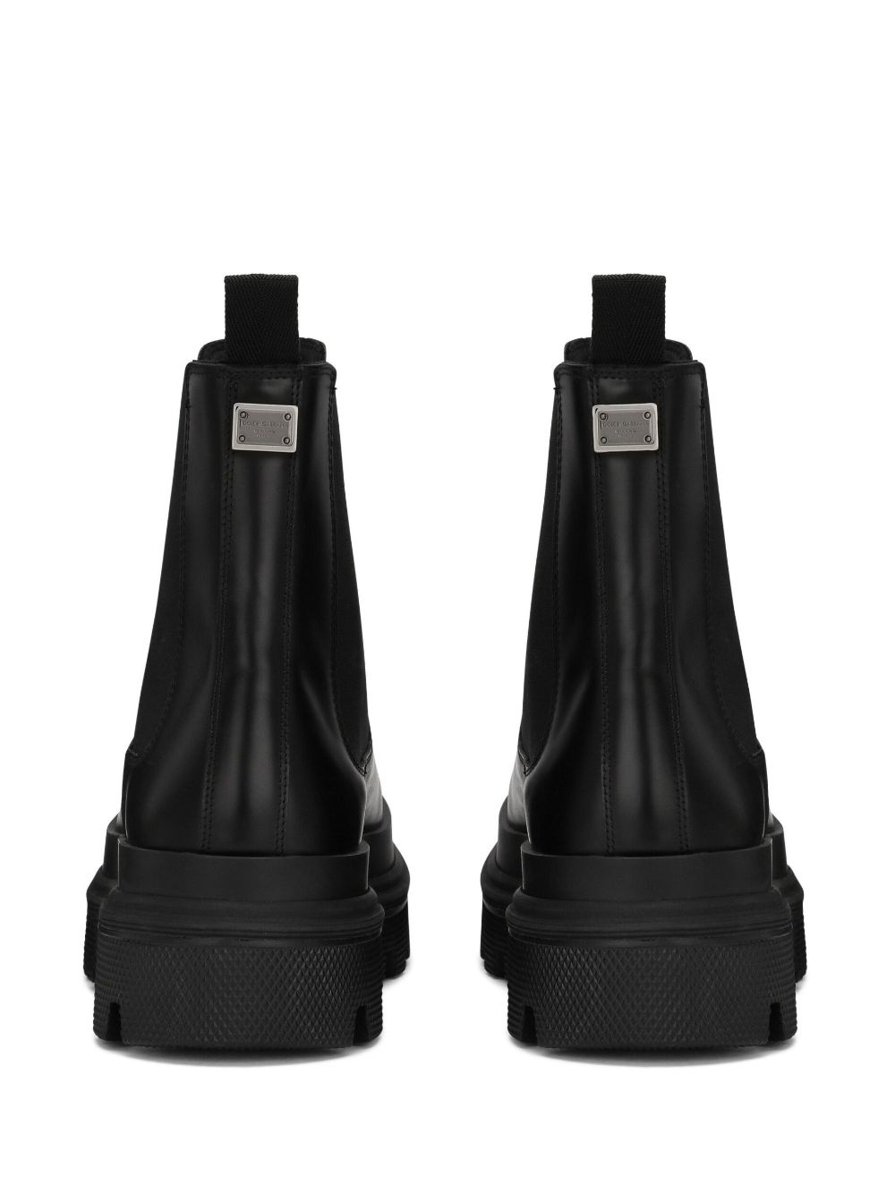 brushed leather Chelsea boots - 3