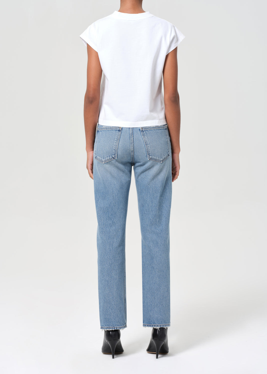 90'S PINCH WAIST HIGH RISE STRAIGHT IN STAGE - 2