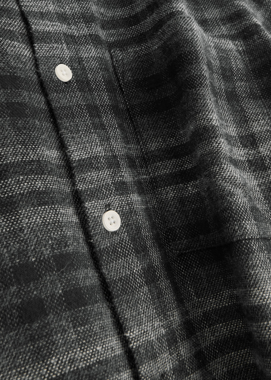 NN07 Arne Checked Flannel Shirt - 5