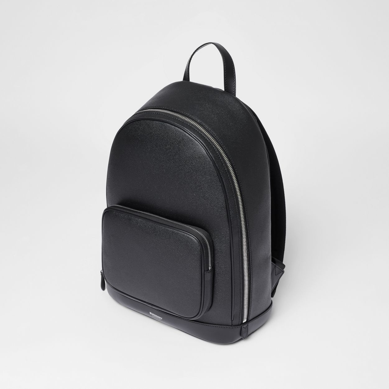 Grainy Leather Backpack - 5