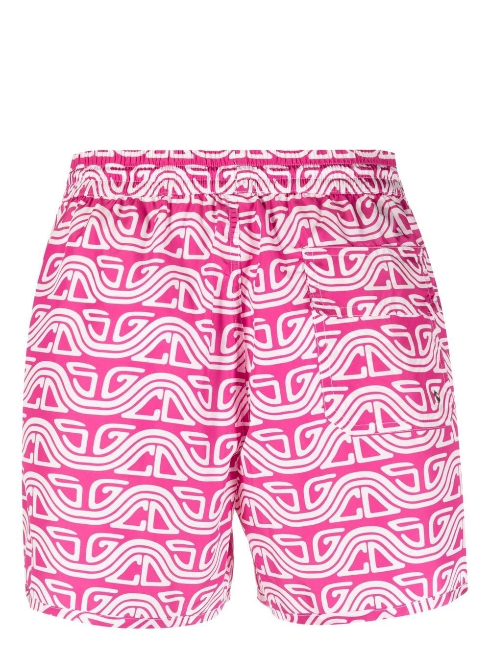abstract-print swim shorts - 2