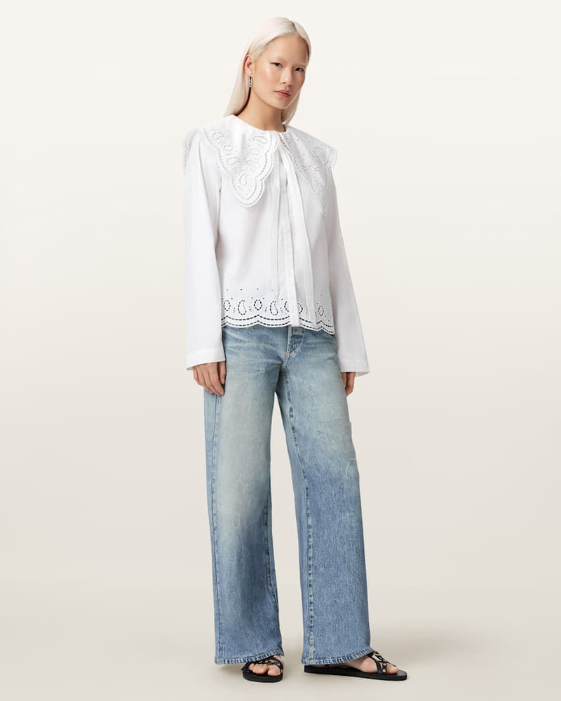 MARIE BROIDERIE REGULAR FIT SHIRT 4